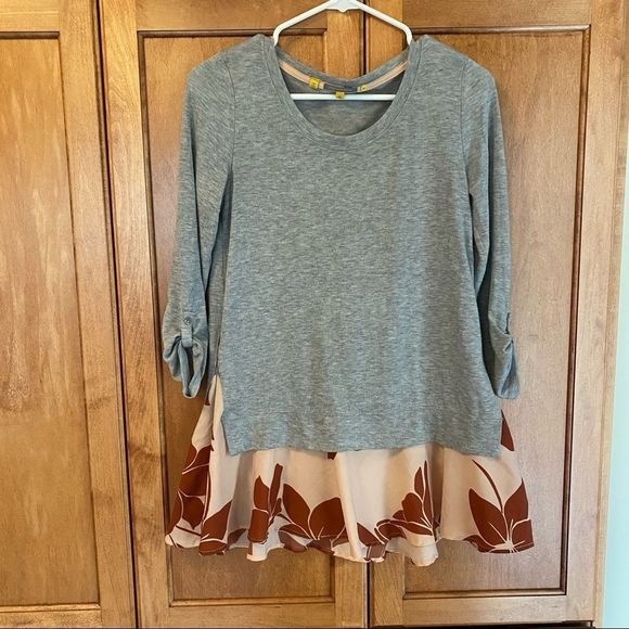 Anthropologie Little Yellow Button Shirt - Picture 3 of 9